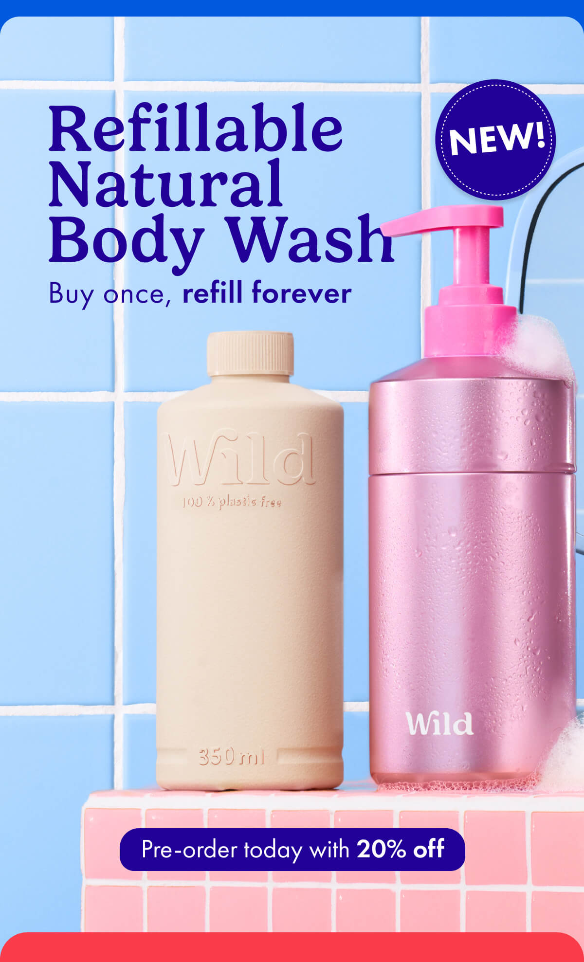 Pre-order body wash