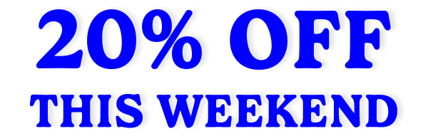 20% OFF SALE