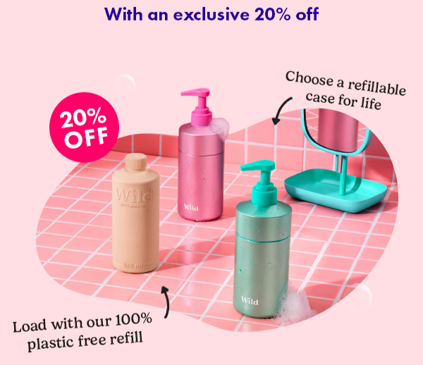 Pre-order with an exclusive 20% off
