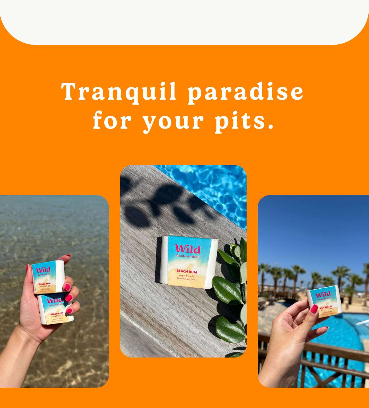 Tranquil paradise for your pits.
