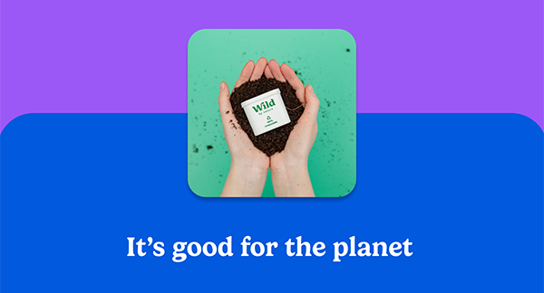 It's good for the planet