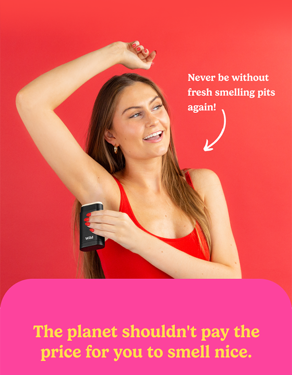 Never be without fresh smelling pits again!