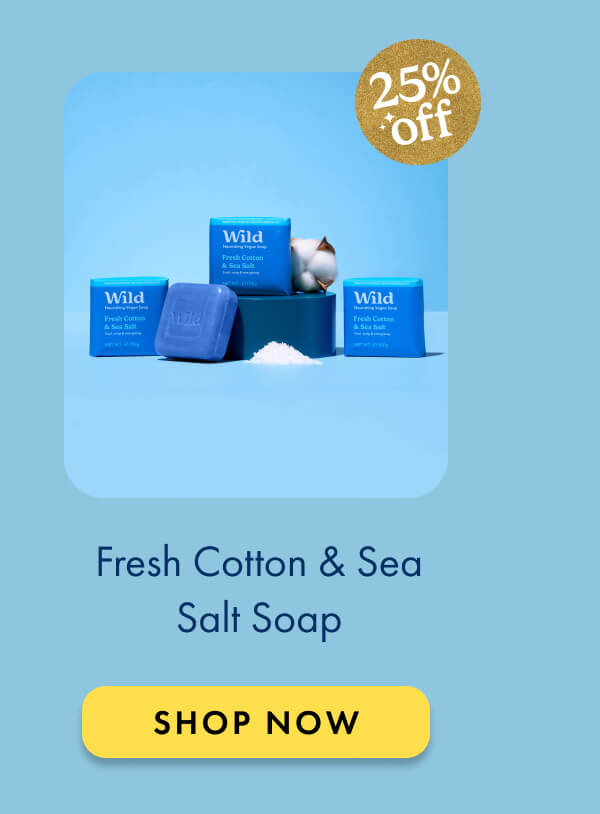 Fresh Cotton & Sea Salt Soap
