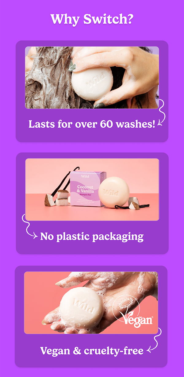 Why Switch? Lasts for over 60 washes. No plastic packaging. Vegan & cruelty-free