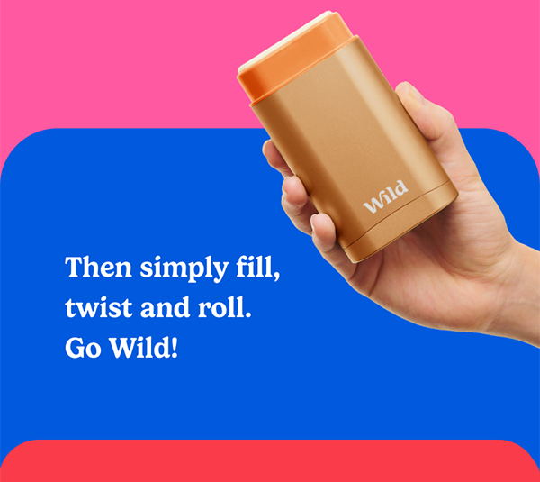 The simply fill, twist, roll. Go Wild!