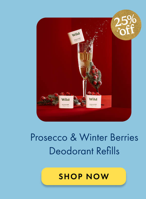 Prosecco & Winter Berries deodorant scent