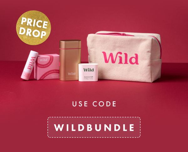 30% off Gift Sets, use code WILDBUNDLE for 30% off gift sets.