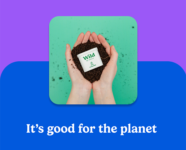 It's good for the planet.