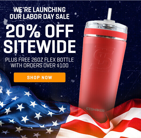 It's Time!⏰ Ice Shaker Bottle