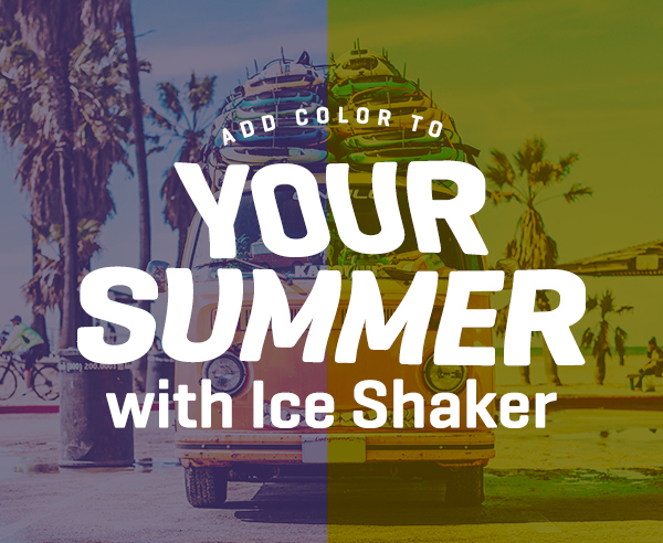 Add Color To Your Summer with Ice Shaker