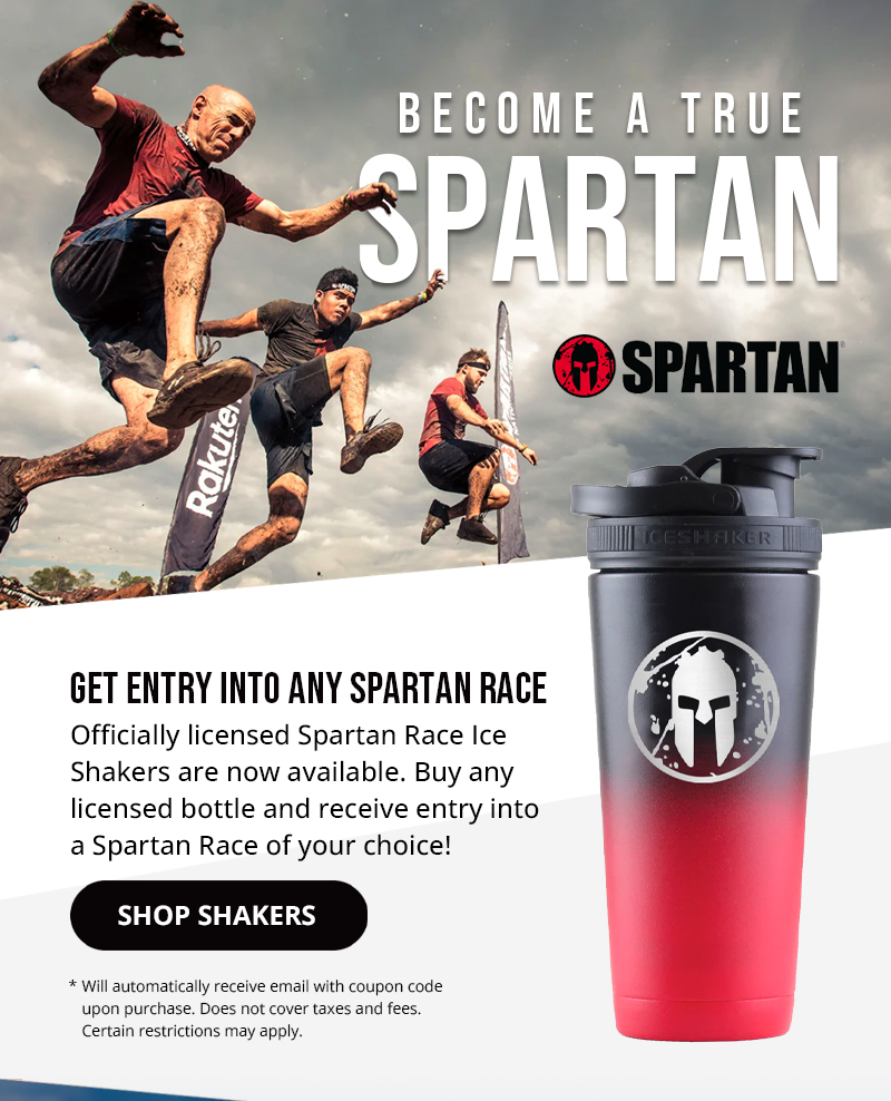 Check Out the Spartan Race x Ice Shaker Collab 🔥 Ice Shaker Bottle