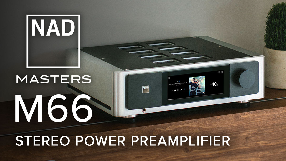 NAD Masters M66 Stereo Power Preamplifer