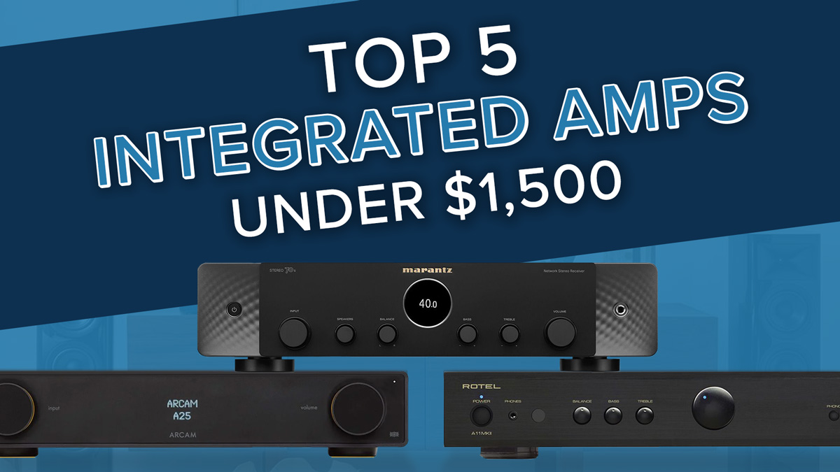 ⭐ Our Picks for the Top 5 Integrated Amplifiers Under 1,500 for 2024