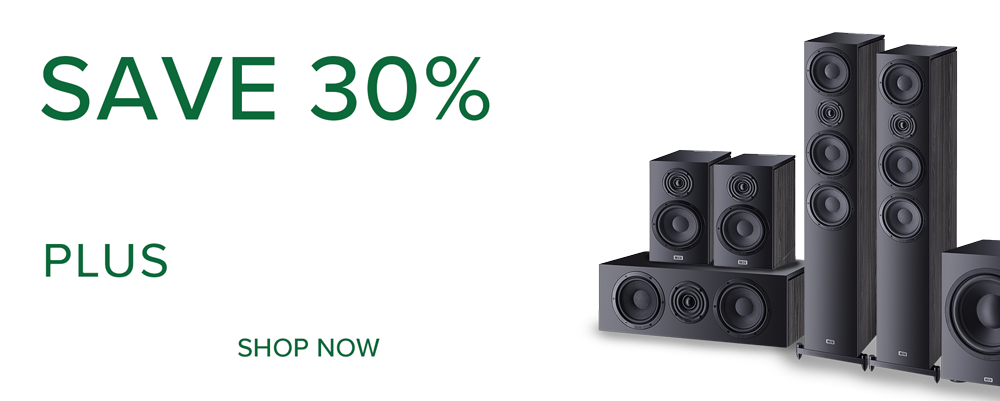 Save 30% on all Heco Speakers. Plus get a free Heco subwoofer when you buy a 5.1 Heco Home Theater System