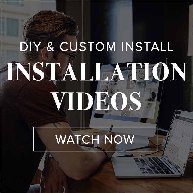 DIY & Custom Install Installation Videos