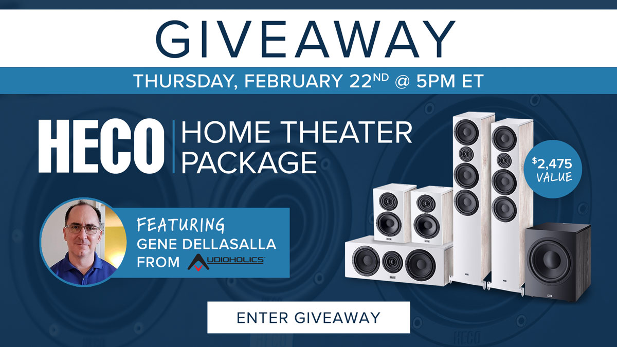 HECO Home Theater Package Giveaway. ENTER NOW