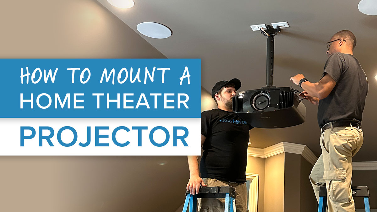 📽️How To Mount A Home Theater Projector Audio Advice