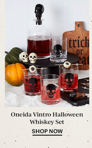 Oneida Vintro Halloween Whiskey Set  SHOP NOW