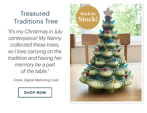 Treasured Traditions Tree SHOP NOW