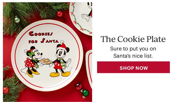 The Cookie Plate  Sure to put you on Santa's nice list.  [SHOP NOW]