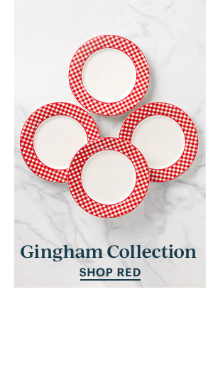Gingham Collection  SHOP RED