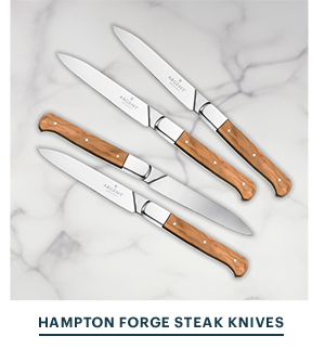 HAMPTON FORGE STEAK KNIVES