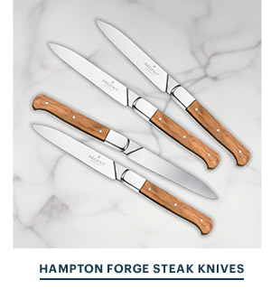 HAMPTON FORGE STEAK KNIVES