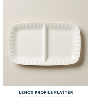 LENOX PROFILE PLATTER