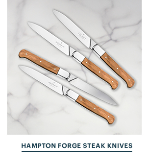 HAMPTON FORGE STEAK KNIVES