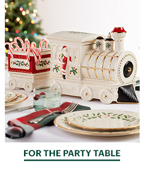 FOR THE PARTY TABLE
