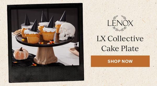 LX Collective Cake Plate  [SHOP NOW]