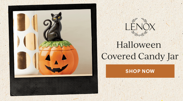 Halloween Covered Candy Jar  [SHOP NOW]
