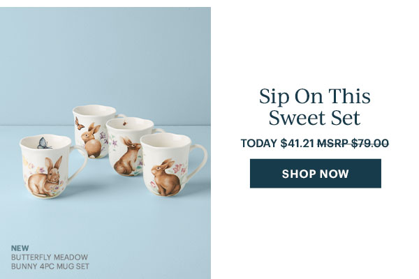 Sip On This Sweet Set: Today $41.21 SHOP NOW