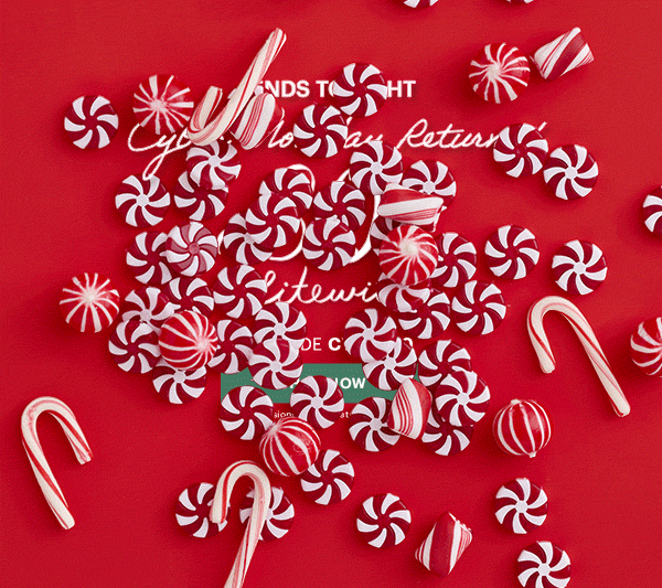 ENDS TONIGHT  Cyber Monday Returns!  30% OFF Sitewide  USE CODE CYBER30  [SHOP NOW] Exclusions apply. Details below.