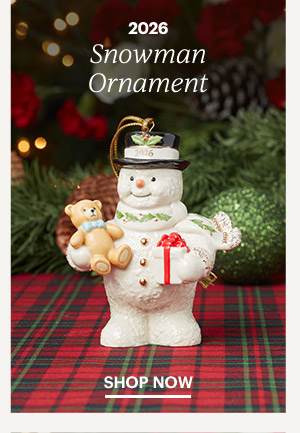 2026 Snowman Ornament  SHOP NOW