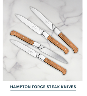 HAMPTON FORGE STEAK KNIVES