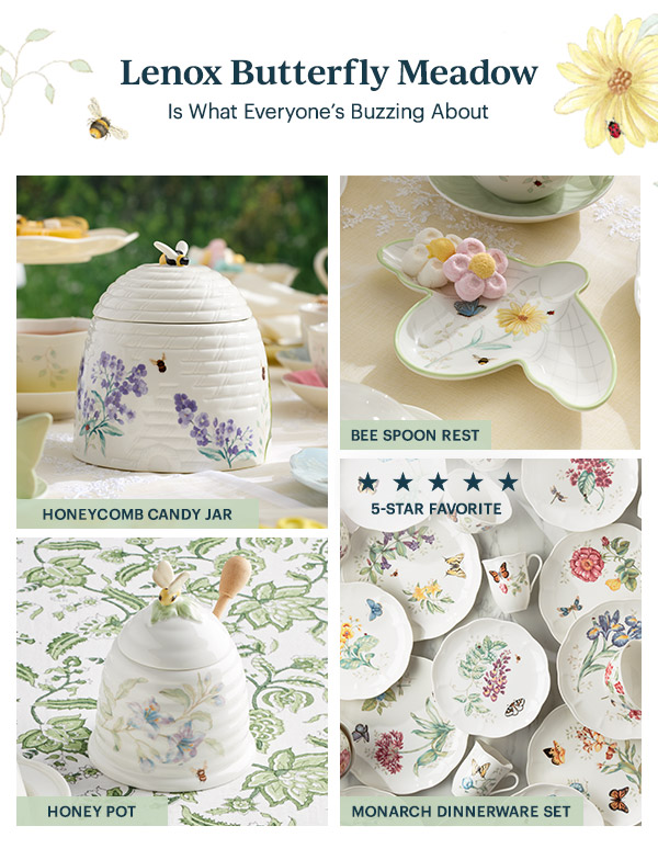 Lenox Butterfly Meadow  Is What Everyone's Buzzing About