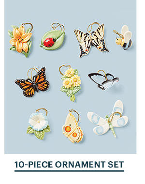 10-PIECE ORNAMENT SET