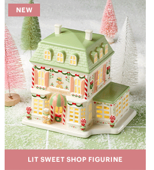 LIT SWEET SHOP FIGURINE