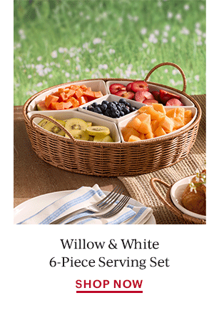 Willow & White 6-Piece Serving Set  SHOP NOW