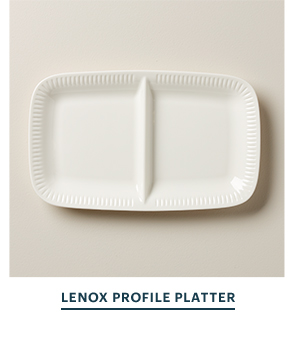 LENOX PROFILE PLATTER