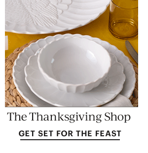 The Thanksgiving Shop  GET SET FOR THE FEAST