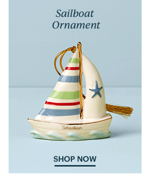 Sailboat Ornament  SHOP NOW