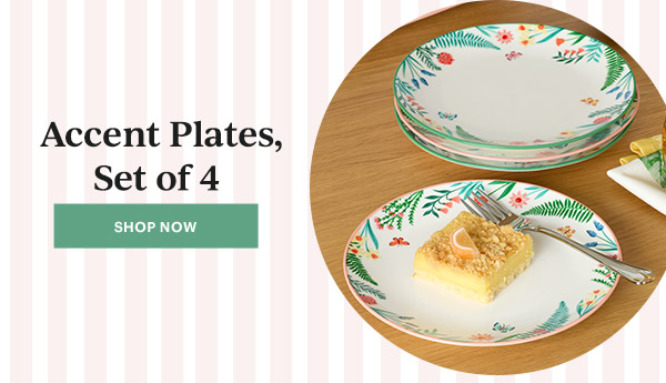 Accent Plates, Set of 4  [SHOP NOW]