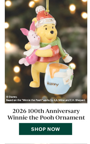 2026 100th Anniversary Winnie the Pooh Ornament  [SHOP NOW]
