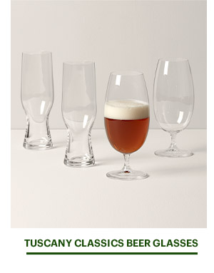 TUSCANY CLASSICS BEER GLASSES