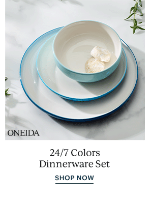 24/7 Colors Dinnerware Set  SHOP NOW