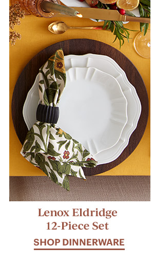 Lenox Eldridge 12-Piece Set  SHOP DINNERWARE
