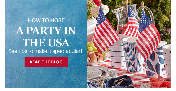 HOW TO HOST  A PARTY IN THE USA  See tips to make it spectacular!  [READ THE BLOG]