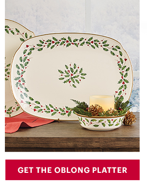 [GET THE OBLONG PLATTER]